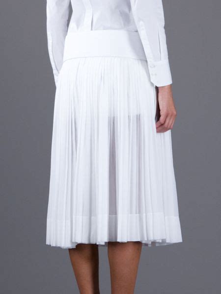 celine skirt white|Celine skirts for women.